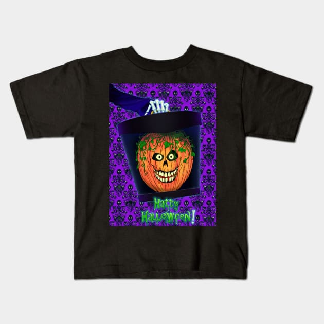 Hatty Halloween! Kids T-Shirt by toonpainter